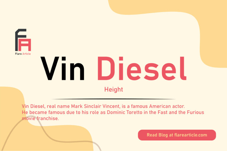 Vin Diesel Height