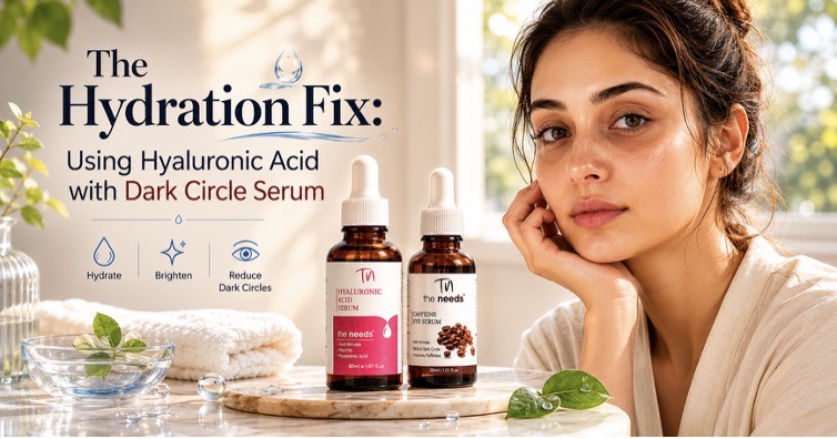 The Hydration Fix: Using Hyaluronic Acid with Dark Circle Serum